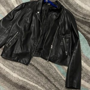 Leather jacket
